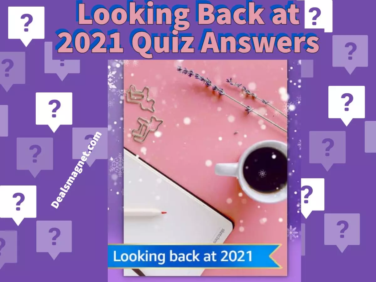 Amazon Looking back at 2021 Quiz Answers: Win Rs.25,000