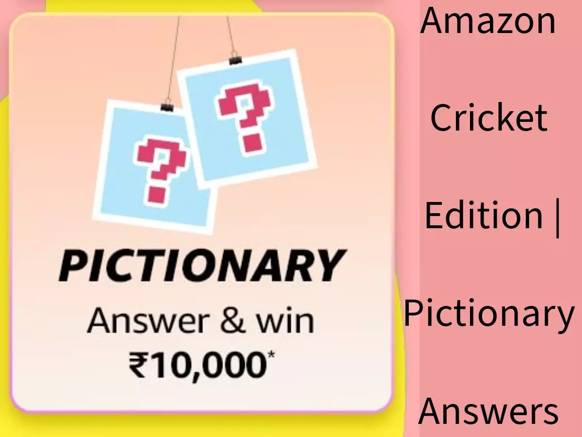 Amazon Cricket Edition | Pictionary Answers: Win ₹10,000 Amazon Pay Balance