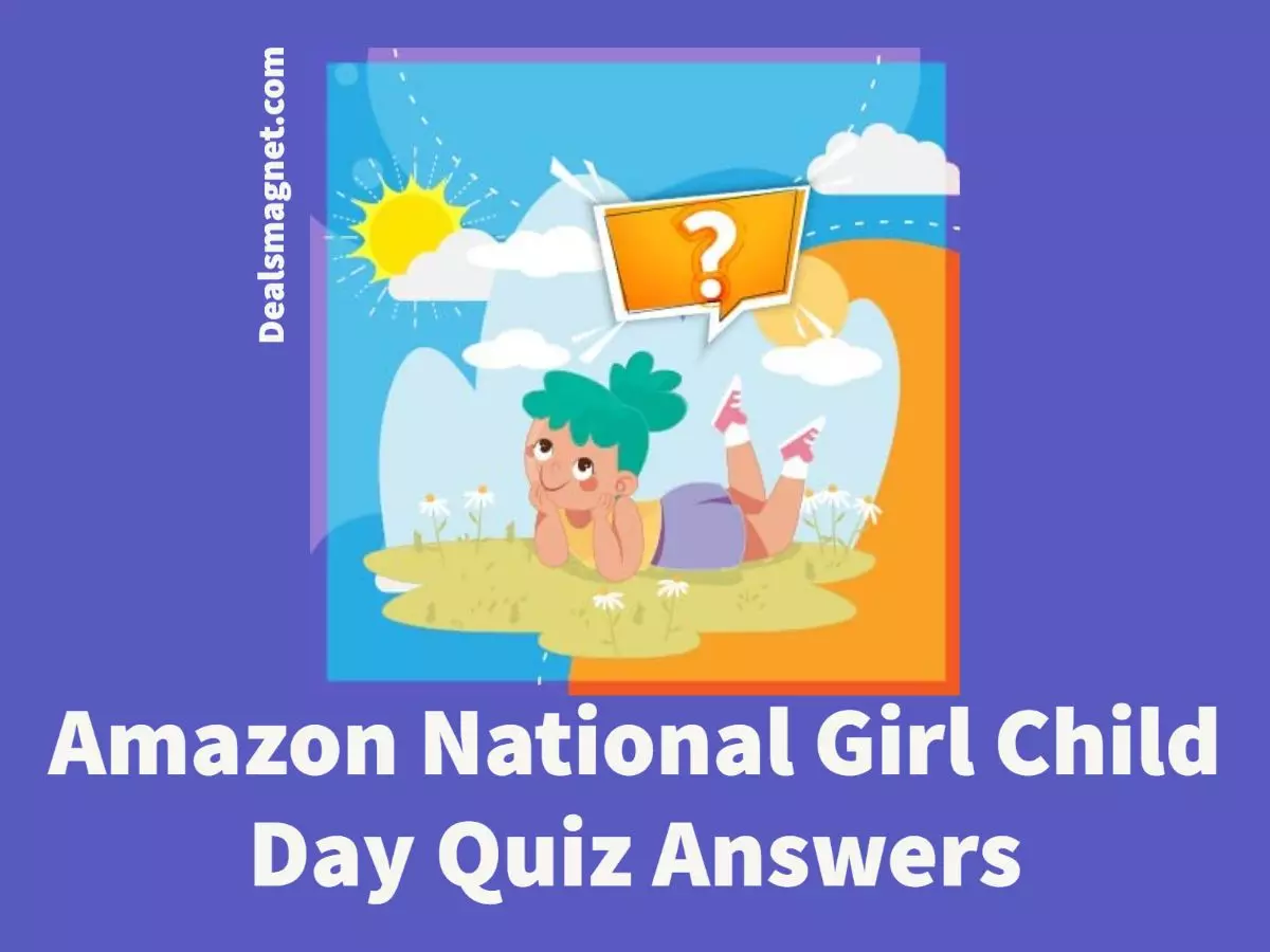 Amazon National Girl Child Day Quiz: Correct Answers Added | Win ₹50,000
