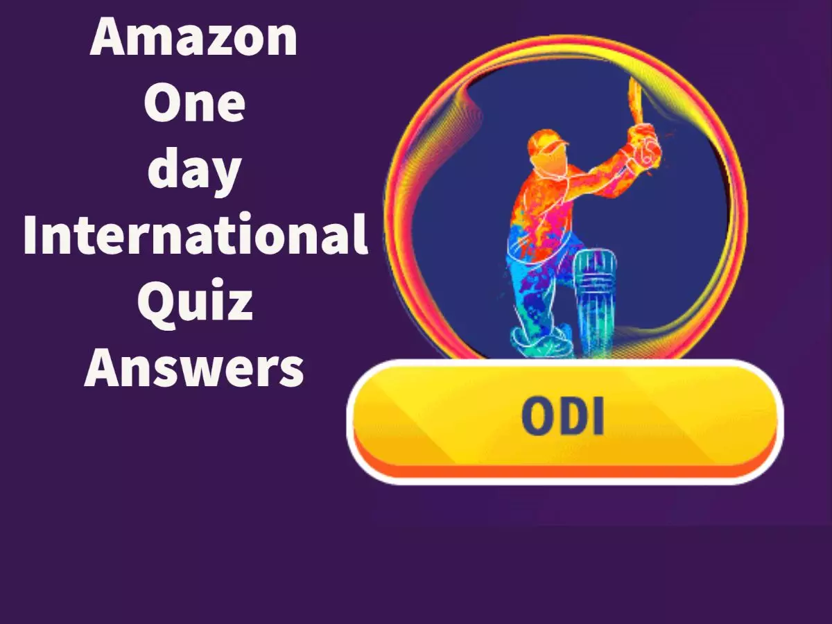 Amazon One day International Quiz Answers