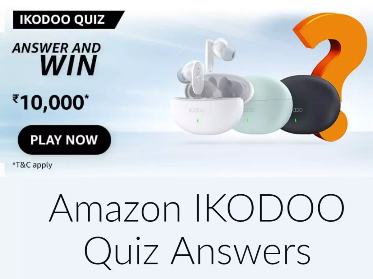 Amazon IKODOO Quiz Answers & Win ₹10,000 Amazon Pay Balance