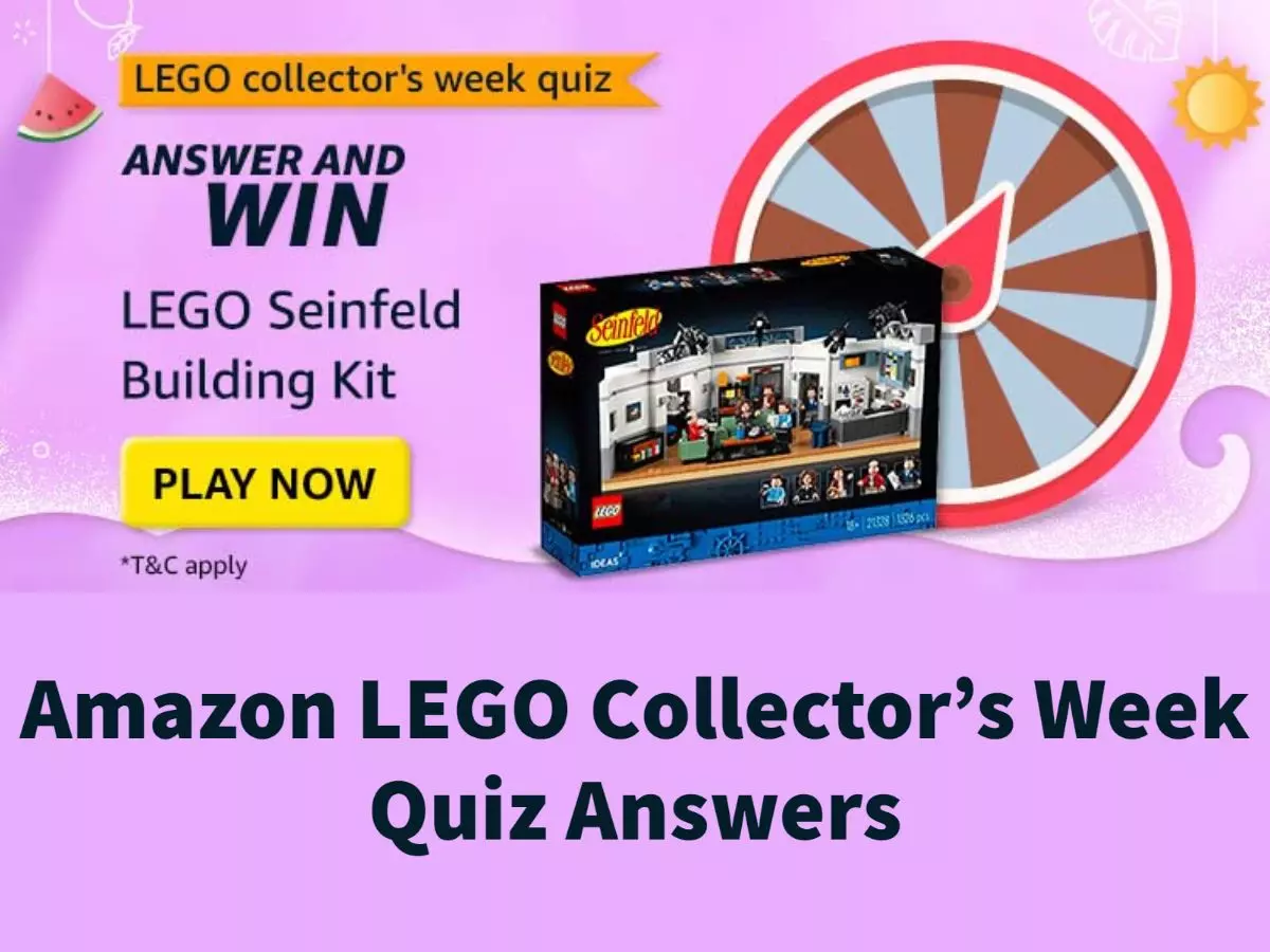 Amazon Quiz: When was the first LEGO Minifigure introduced and what was it?