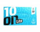 10 on TISSUES Lite Soft Metallic Facial Tissues | Jumbo Pack of 4 (200 x 4 = 800 Sheets)...