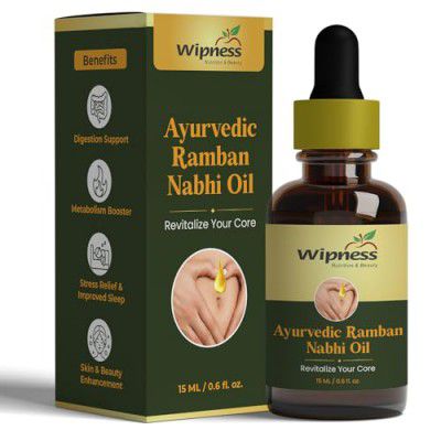 100% Natural Ayurvedic Ramban Nabhi Oil - 15 ML