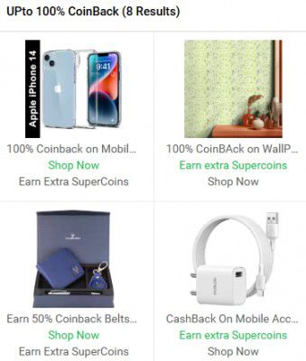  Flipkart Loot: 100% SuperCoins Back Deals