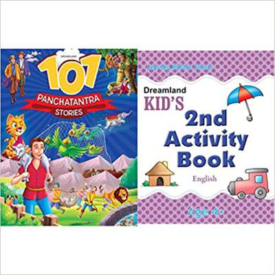 101 Panchatantra Stories+2Nd Activity Book - English (KidS Activity Books) (Set Of 2 Books) 