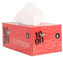 10on Lite Soft Face Tissue Jumbo Box (M), 2 Ply Napkins, 200 Pulls...