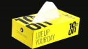 10on Lite Soft Facial Tissue Box - 2 Ply Napkins,100 Pulls - 18x20 cms...