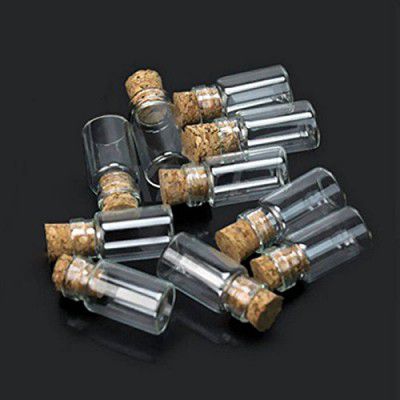 10pcs Small empty wishing bottle/Message bottle/mini message box