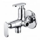 10X Brass Angle Cock Two In One AV-8633 Wall Mount Chrome Plated...