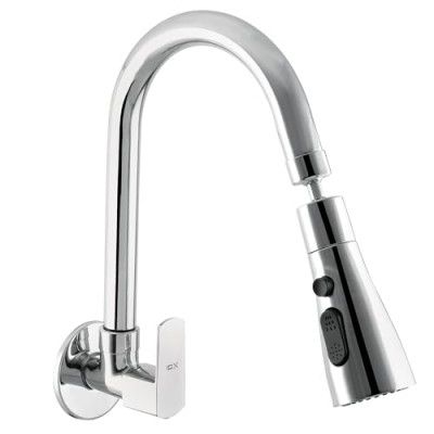 10X Rotatable Brass Kitchen Sink Tap ST-41023 Rotatable Neck Triple Flow