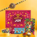 11 Items | Share the Joy Gift Box | Single Rakhi | By GO DESi | Coconut Laddu ...