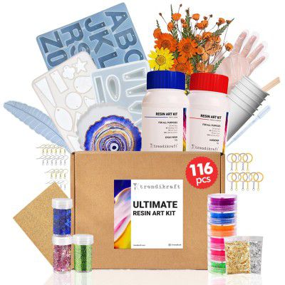 116pcs Ultimate All-in-One Resin Art Kit