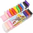 12 Different Color Foam Clay with Tools, Pack of 12...