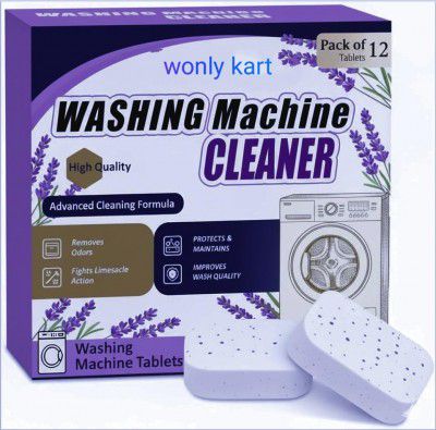  WONLY KART Lavender-scented Washing Machine Deep Cleaner Descaler Tablets 12 pcs