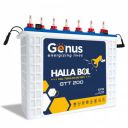 165AH Inverter Battery by Genus - GTT200 Hallabol Tall Tubular with 72-Month Warranty - Best Choice for Big Home, Office & Shops - Recyclable...
