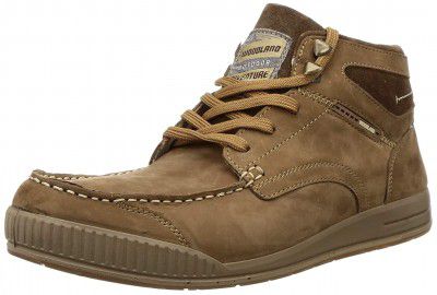 Woodland Mens Tobacco Nubuck Leather 