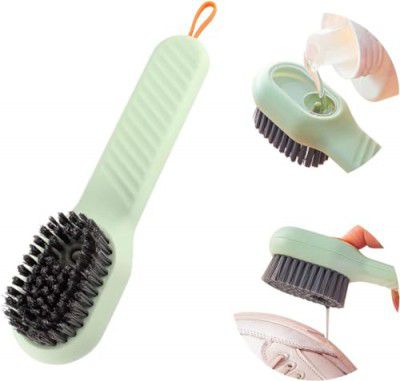 White Shoe Polish Brush 2 in 1 Shoe Cleaning