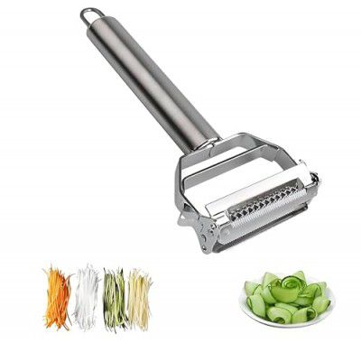 2-in-1 Stainless Steel Vegetable & Fruit Peeler