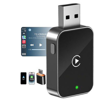 2 in 1 Wireless CarPlay/Android Auto Adapter