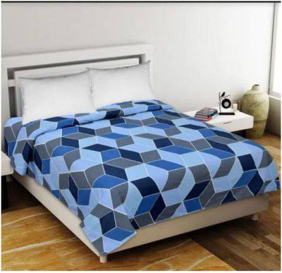 200 TC Polyester Double Printed Bedsheet (Pack of 1, Multi)