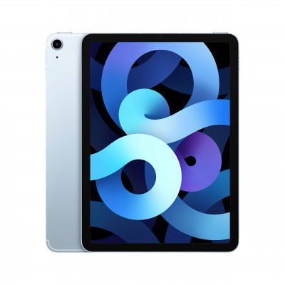 2020 Apple iPad Air with A14 Bionic chip (10.9-inch/27.69 cm, Wi-Fi + Cellular, 64GB) - Sky Blue (4th Generation)