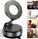 [2025 Innovation] Auriglo Magnetic Phone Ring Holder with Invisible Strap –Magnetic-Compatible 360° Rotating Grip & Kickstand for iPhone 16/15/14 Pro Max, Slim Phone Accessory for Hands-Free Use...
