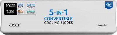 [Extra ₹9000 OFF | 2025 Model] Acer 1.5 Ton 3 Star Split Inverter AC - (AR15AS3IO1HLE25)