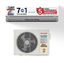 [2026 Model] Sharp 1 Ton 3 star, Split AC - AH-SI12V3B-GCN, White...