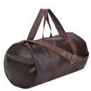 20L Leather Trendy & Classic Duffle Gym Bag for Men & Women Leather Gym Bag with Shoulder Strap Sports Bag Yoga...