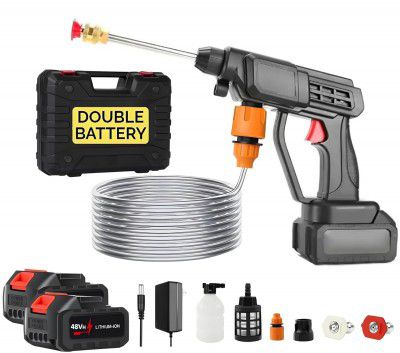 Maharsh 21V Wireless Portable 319 PSI High Pressure Automatic Car/Bike Washer