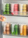2Mech Plastic Fridge Container  - 1100 ml (Pack of 6, Clear)...