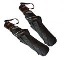 3 Fold Black UV Coated Unisex Umbrella Combo Offer...