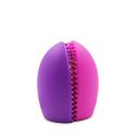 3 Pack of Silicone Makeup Brush Cleaner, Cosmetic Cleaning Tool (Pink)...