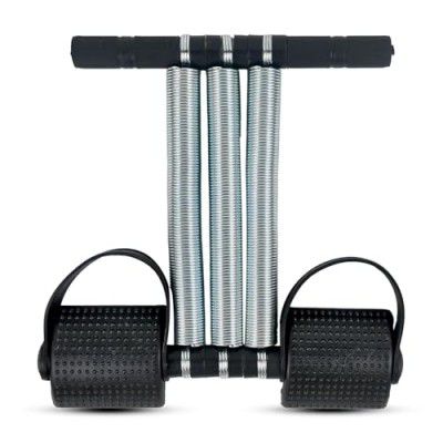 3-Spring Tummy Trimmer for Men & Women – Ab Toner & Belly Fat Reducer for Home Gym