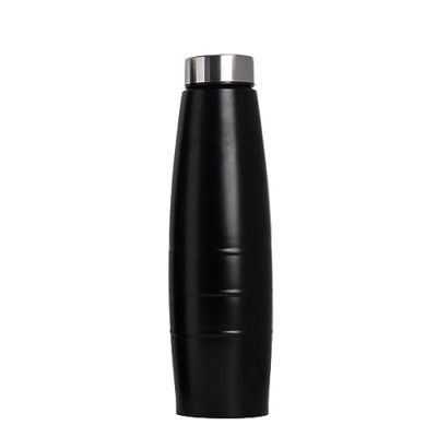 34oz/1000ml -Stainless Steel Water Bottles,Sports Water Bottles Keep Cold for 24 Hours and hot for 12 Hours,BPA Free Kids Water Bottles for School-Black