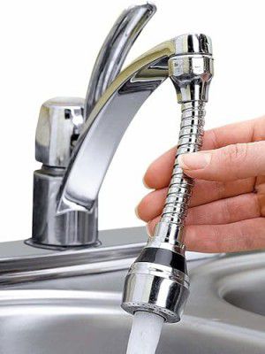 360° Rotatable Sink Faucet Sprayer Attachment with 3 Modes Items for Home
