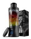 360W Portable Blender for Smoothie and Juices - 700ML Portable Mixer Blender with 6000mAh Battery ...