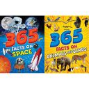 365 Facts On Space + 365 Facts On Animals And Birds (Set of 2 Books) ...