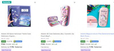 3D Pencil Box Flat at ₹194 | Upto 94% OFF
