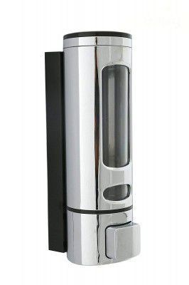 3gdecor: Chrome Finish Soap/Shampoo/Lotion Dispenser, 400 ML (Silver)