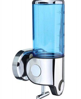 3Gdecor: Clear Blue Plastic 450 Ml Soap, Lotion Dispenser