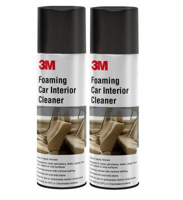 3M Foaming Car Interior Cleaner, (290g Each, Pack of 2)