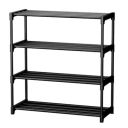 4 Tier Shoe Rack with Shelf, Folding 1ShoeRack for Bedroom, Living Room,Entryway, White,2ShoeRack,Footwear Stand for Home,3ShoeRack Plastic,4ShoeRack,5ShoeRack with only 4 Layer (4 SHELF)...