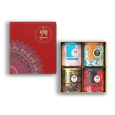 4700BC Protein Pops, Festive Gift Box, 460g, (4 Tins)