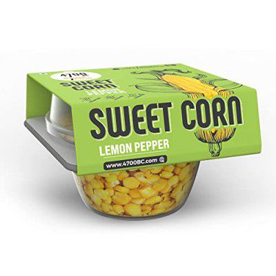 4700BC Sweet Corn, Lemon Pepper, Ready to Eat, 82g (Pack of 4)