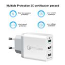 4D XHF30W USB Wall Charger Adapter...