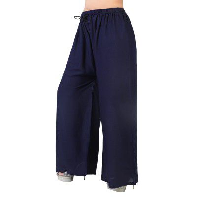 4k fashion Western Woman's Fit Relaxed Palazzo Bottom