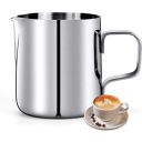5 Oz. Milk Pitcher, HULISEN Stainless Steel Espresso Pitcher Latte Frothing Pitcher...
