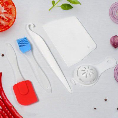 5-Piece Cake Decorating & Baking Tools Set – Essential Pastry Kit for Home